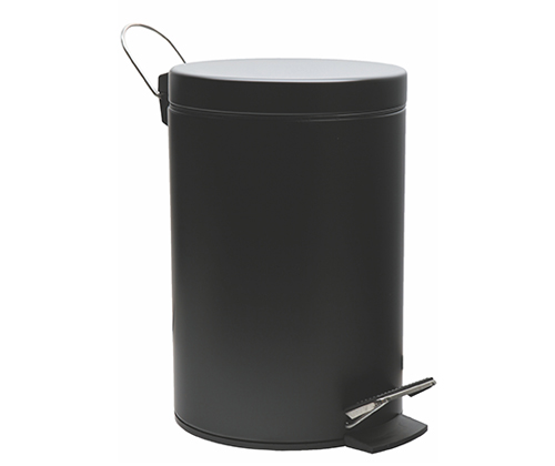 К-635 Black Abfalleimer 5L, mit herausnehmbarem Innenbehälter wassekraft