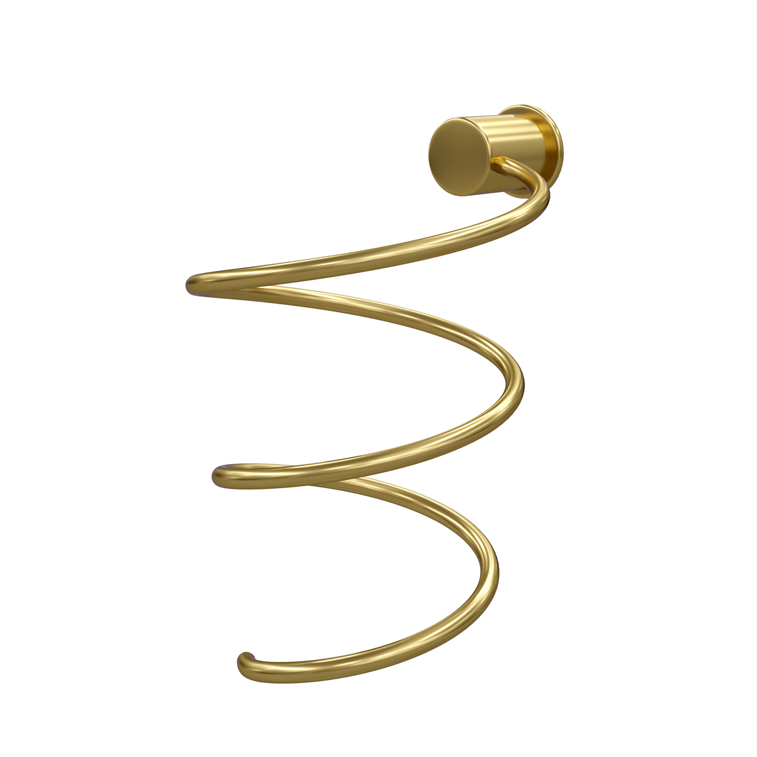 K-1080BRUSHED GOLD Haartrocknerhalter