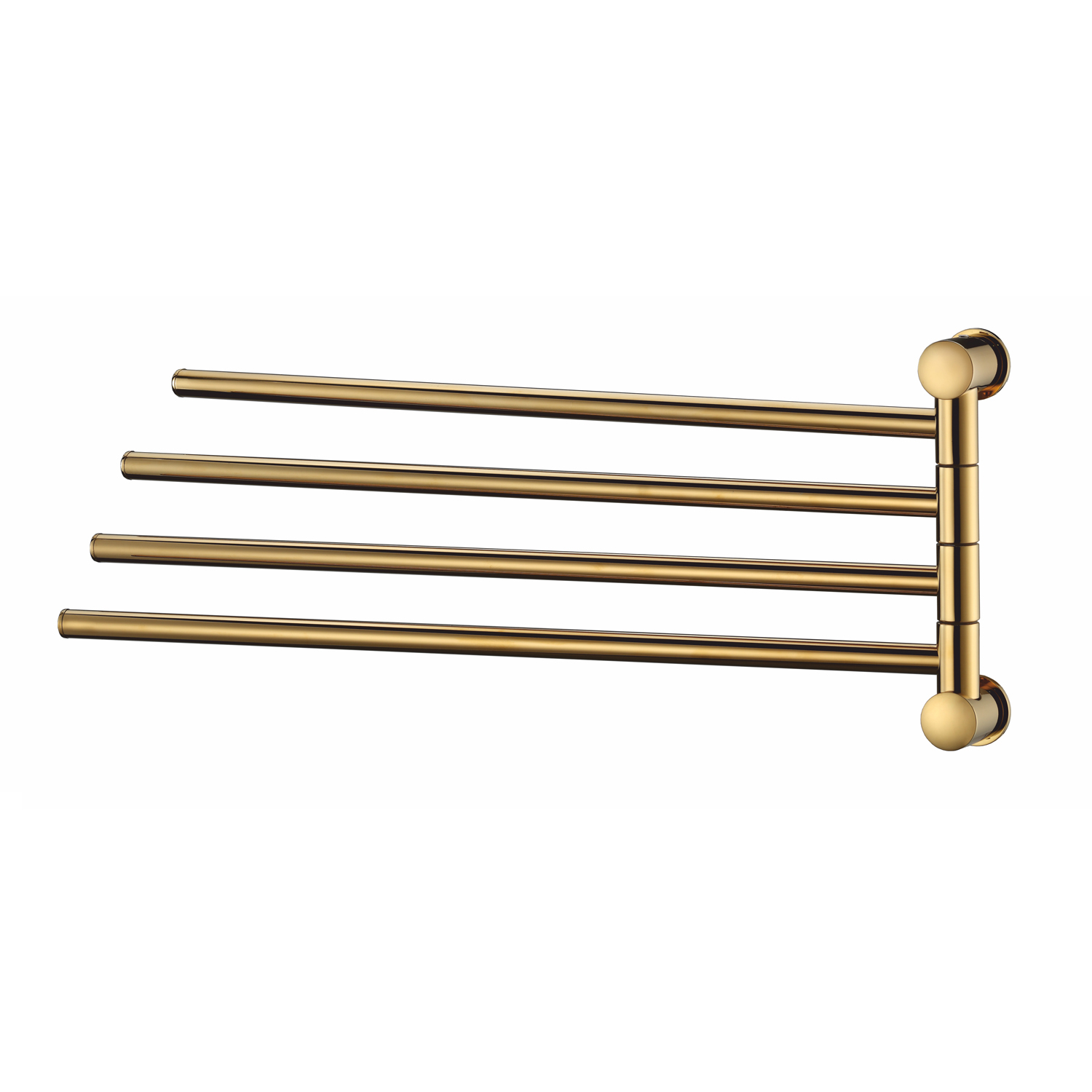 K-1034POLISHED GOLD Handtuchhalter 4-armig