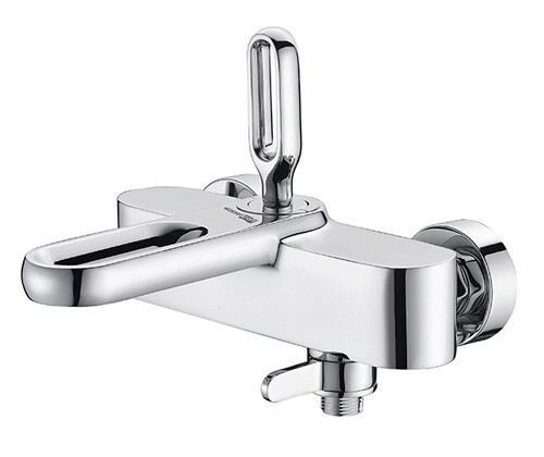 Kammel 1801 Einhand-Wannenmischer mit Brause