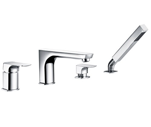 Salm 2755 Einhand-Wannenmischer mit Brause