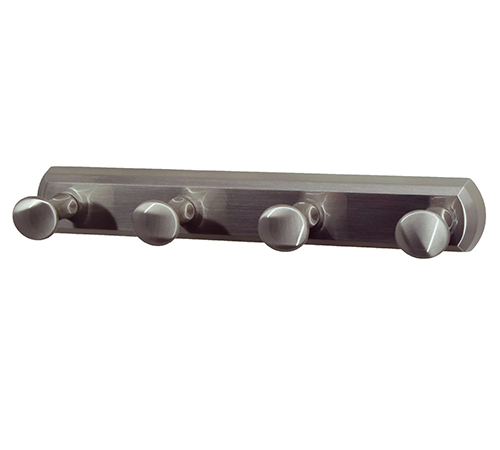 K-1074NICKEL Hakenleiste Mit 4 Haken