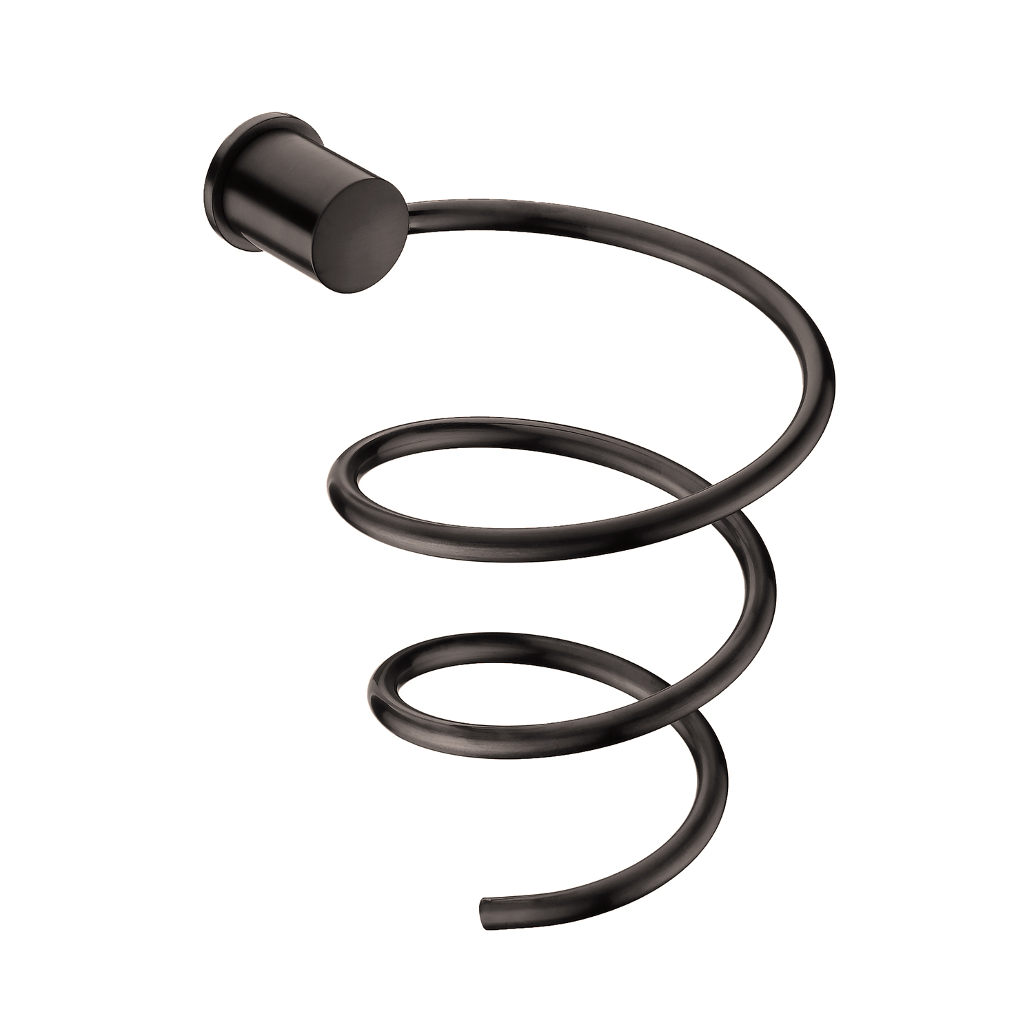 K-1080GUN METAL Haartrocknerhalter