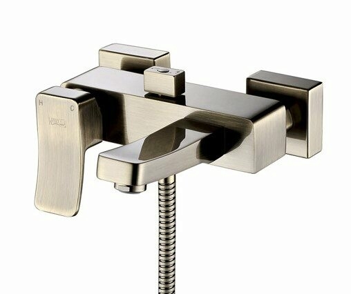 Exter 1601 Einhand-Wannenmischer mit Brause