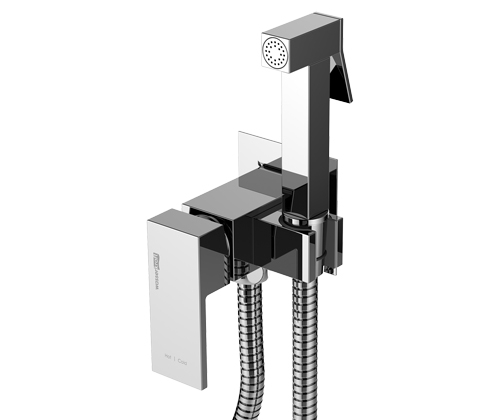 A71138 Einhand-Brausemischbatterie für Unterputzmontage mit Bidet Brause