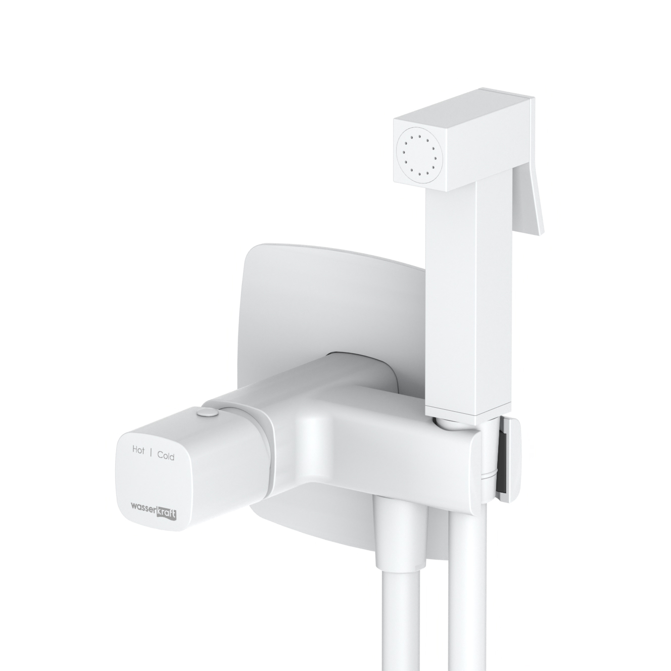 Saale 9538 Einhand-Brausemischbatterie für Unterputzmontage mit Bidet Brause