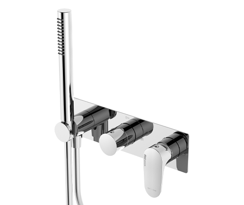 Dinkel 5877 Einhand-Brausemischer für Unterputzmontage