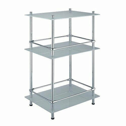 K-4033 Glasregal freistehend mit 3 Böden