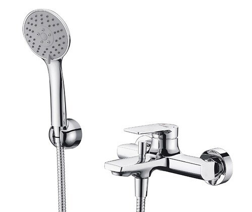 Lopau 3201  Einhand-Wannenmischer mit Brause