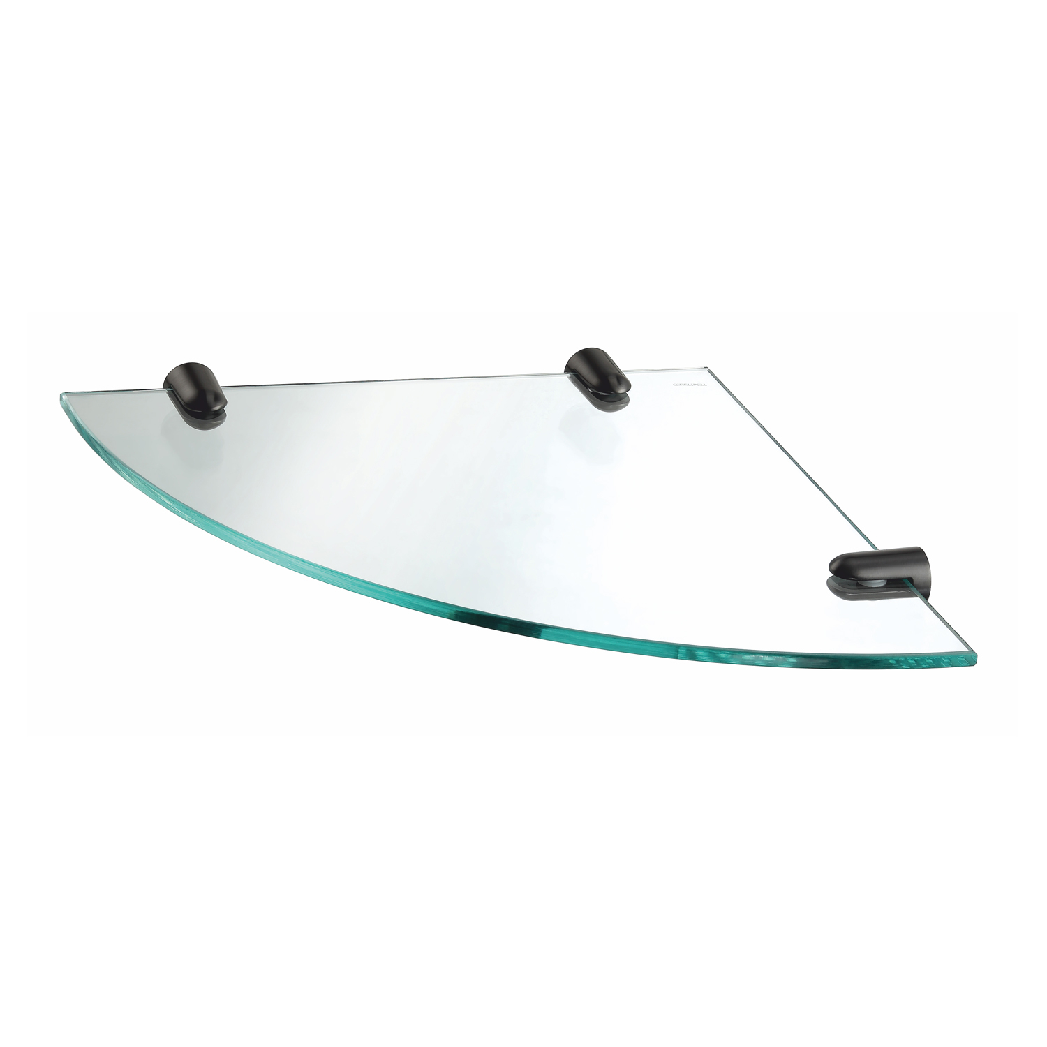 K-533GUN METAL Eckregal aus Glas