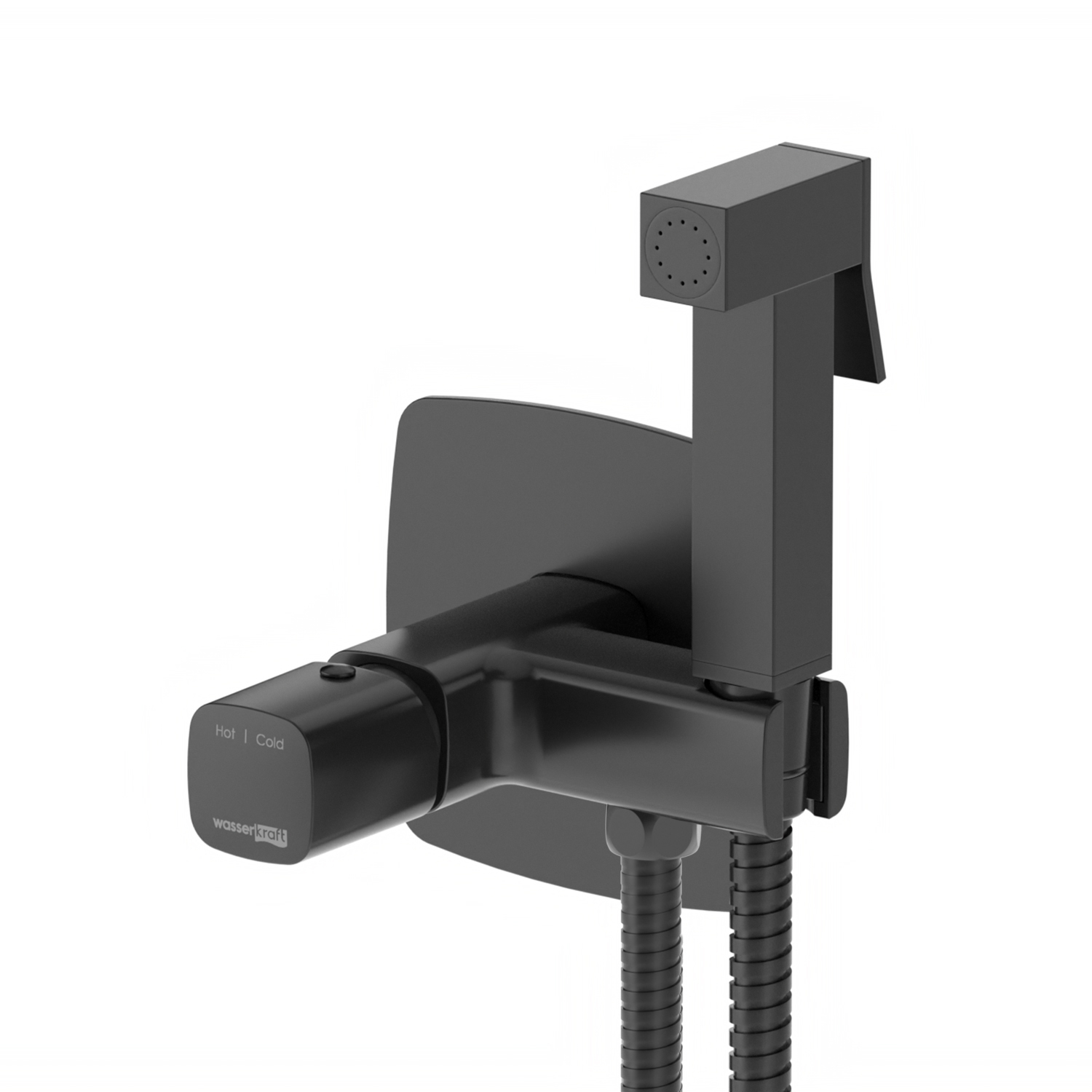 Nuthe 9138 Einhand-Brausemischbatterie für Unterputzmontage mit Bidet Brause
