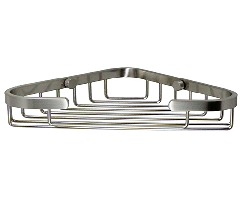 K-733NICKEL Eck-duschablage