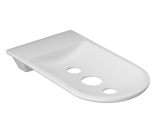 K-8369WHITE Schwamm-/Seifenkorb