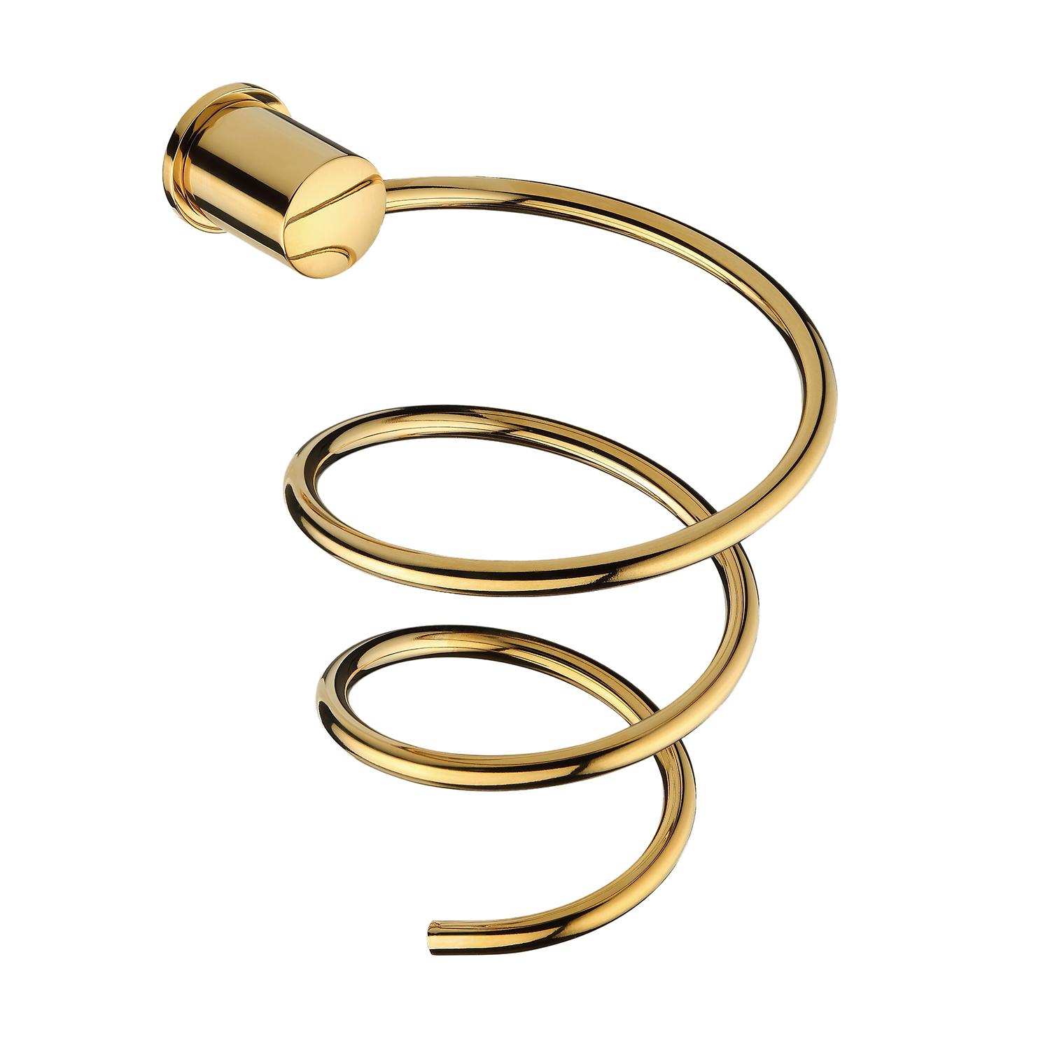 K-1080POLISHED GOLD Haartrocknerhalter